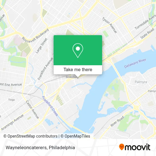 Wayneleoncaterers map