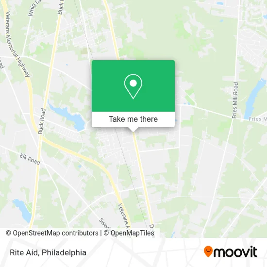 Rite Aid map