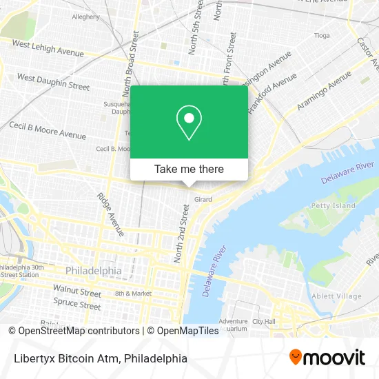 Libertyx Bitcoin Atm map