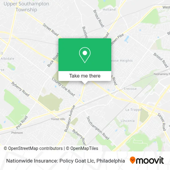 Nationwide Insurance: Policy Goat Llc map