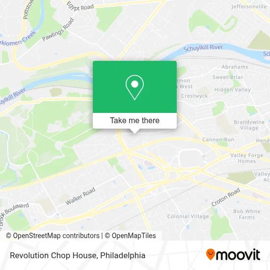 Revolution Chop House map