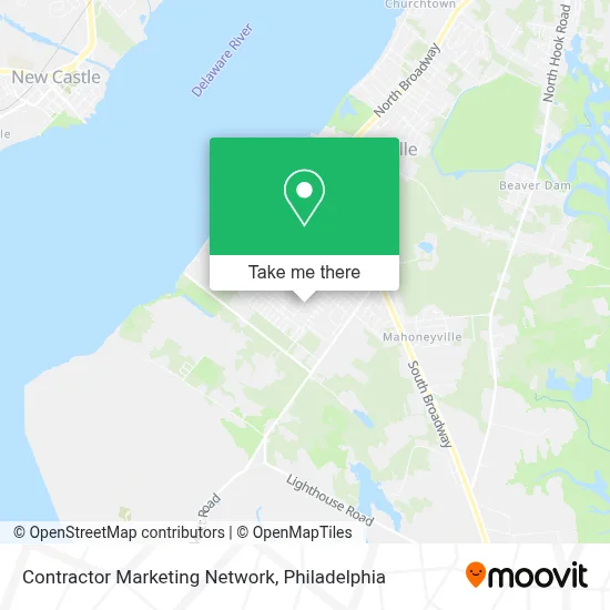 Contractor Marketing Network map