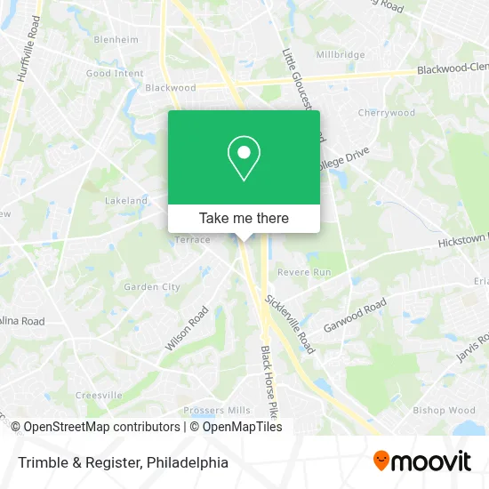 Trimble & Register map