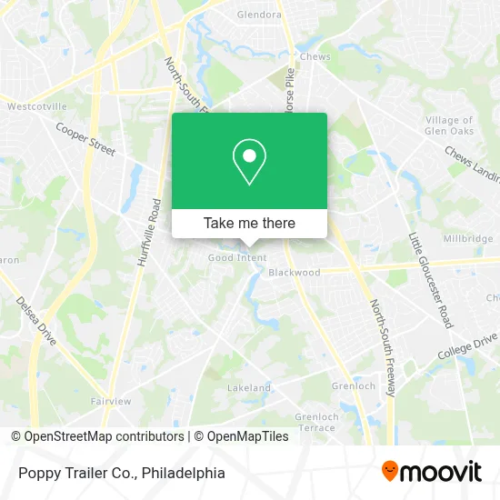 Poppy Trailer Co. map