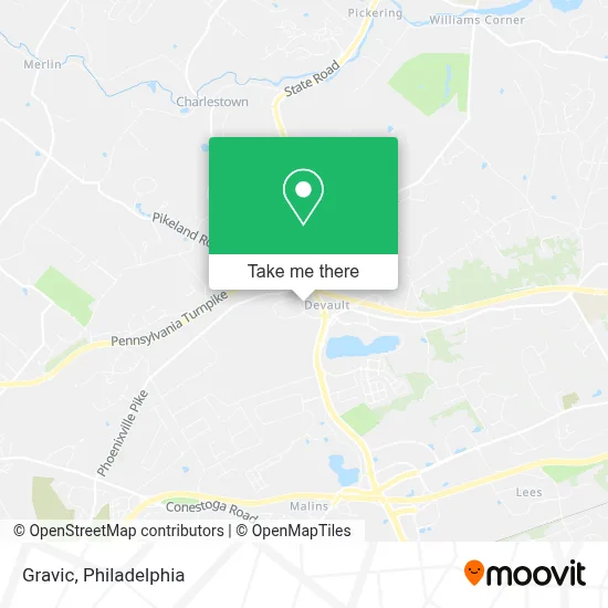 Gravic map