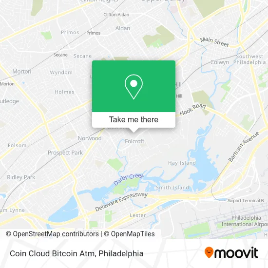 Coin Cloud Bitcoin Atm map