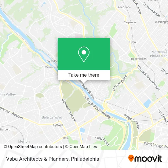 Vsba Architects & Planners map