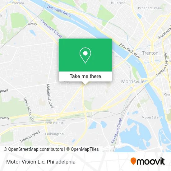 Motor Vision Llc map