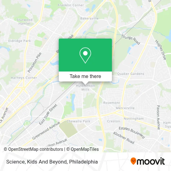 Science, Kids And Beyond map