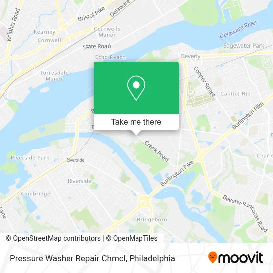 Pressure Washer Repair Chmcl map