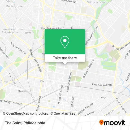 La Santa map
