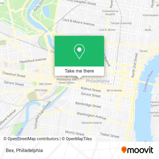 Bex map