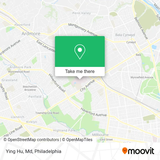 Ying Hu, Md map