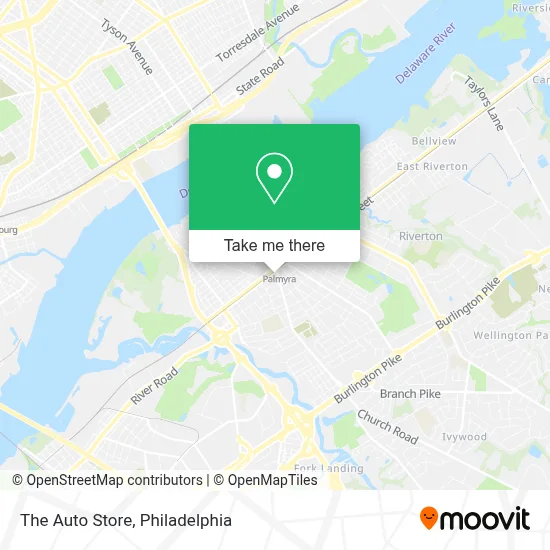 The Auto Store map