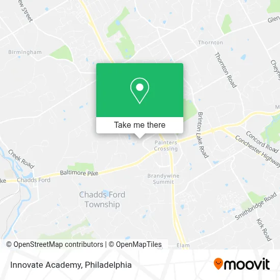 Innovate Academy map