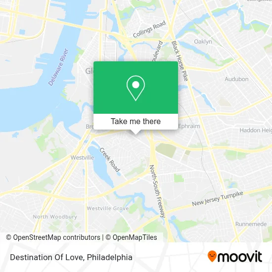 Destination Of Love map