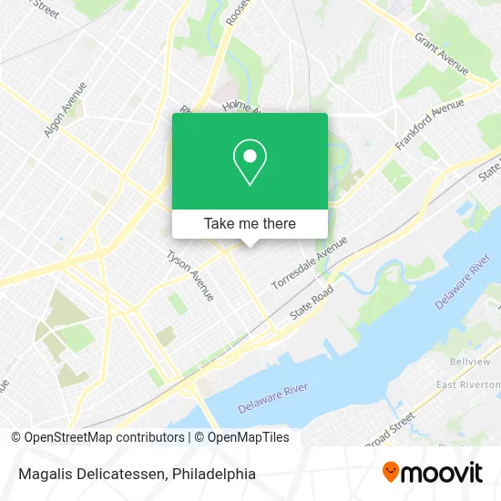 Magalis Delicatessen map