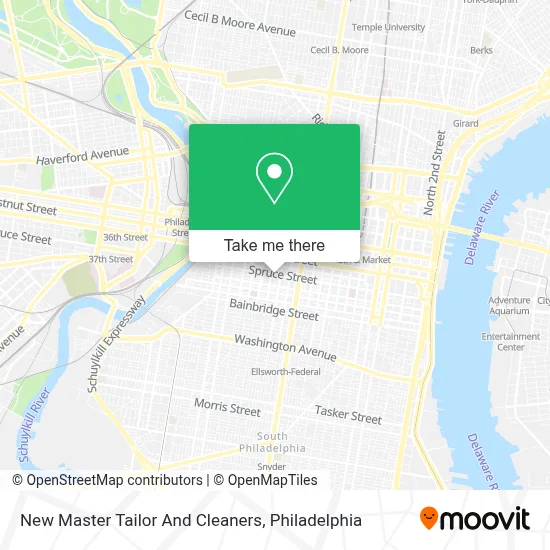 New Master Tailor And Cleaners map