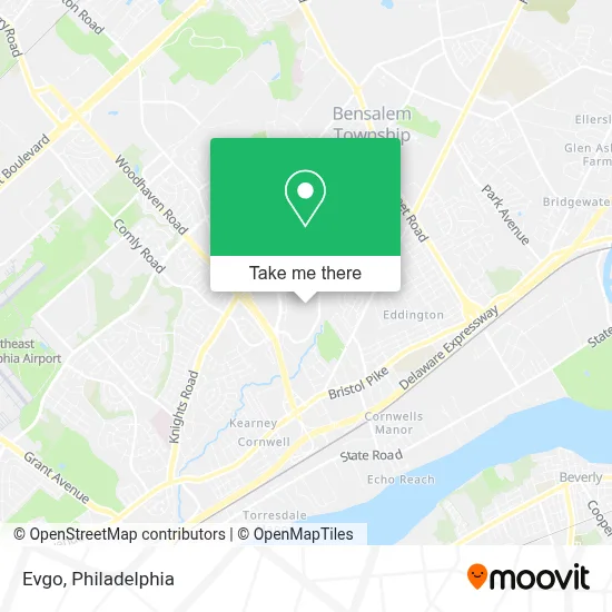 Evgo map