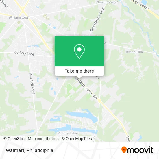 Walmart map