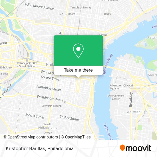 Kristopher Barillas map
