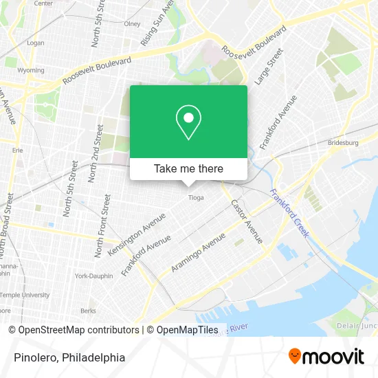 Pinolero map