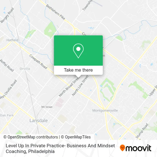 Level Up In Private Practice-  Business And Mindset Coaching map