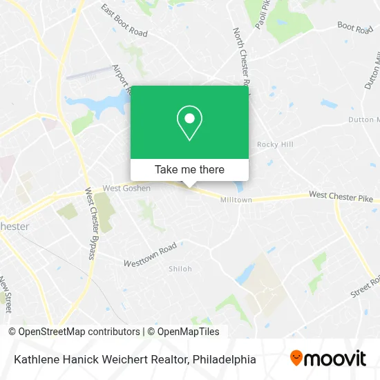 Kathlene Hanick Weichert Realtor map