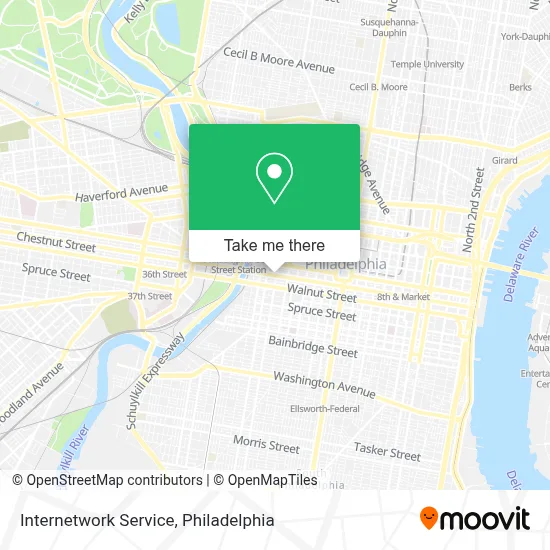 Internetwork Service map