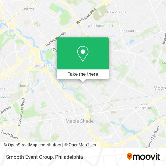 Smooth Event Group map