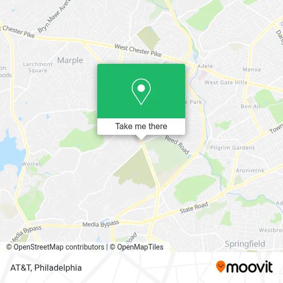 At&T map