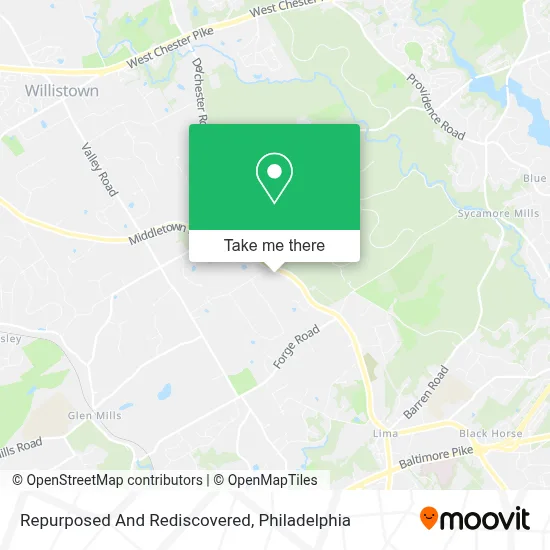 Repurposed And Rediscovered map