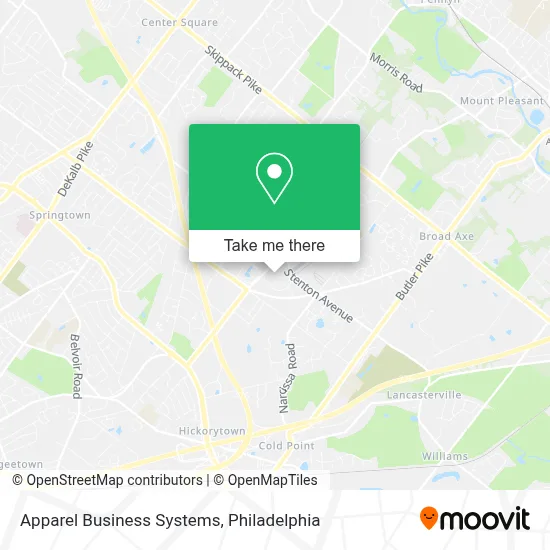 Apparel Business Systems map