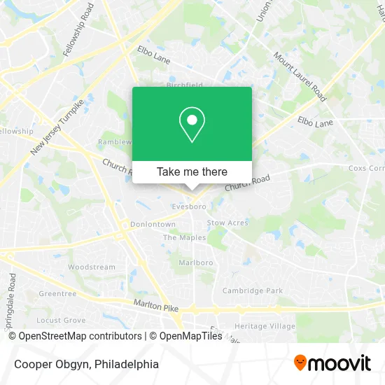 Cooper Obgyn map