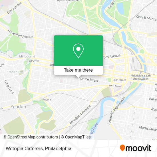 Wetopia Caterers map