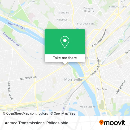 Aamco Transmissions map