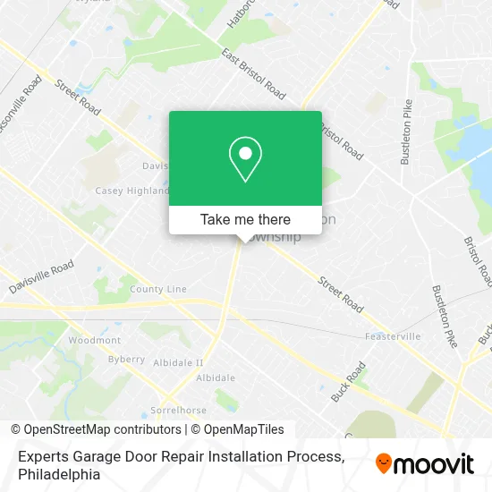 Experts Garage Door Repair Installation Process map