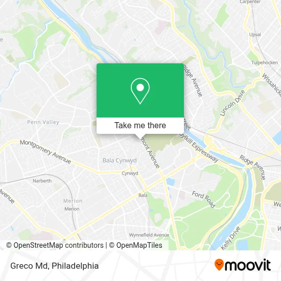 Greco Md map