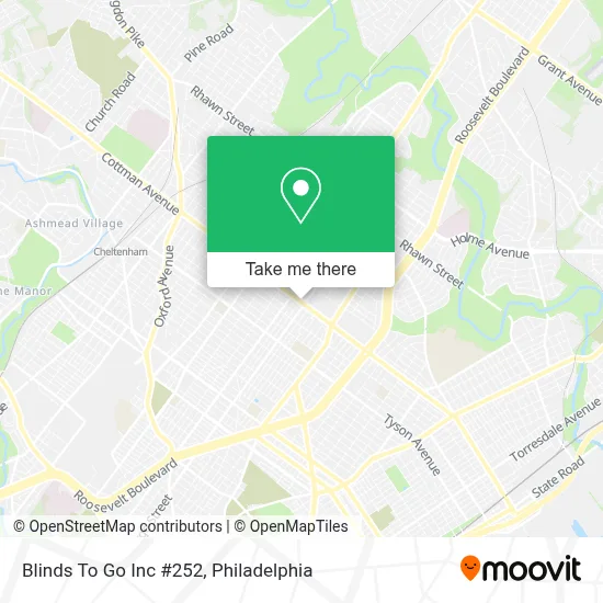 Blinds To Go Inc #252 map