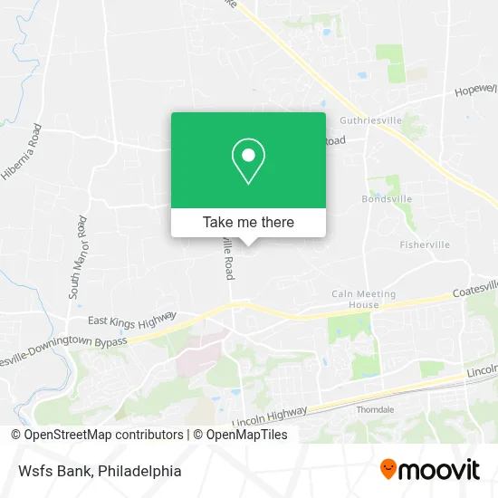 Wsfs Bank map