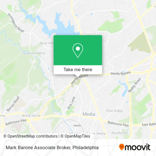 Mark Barone Associate Broker map