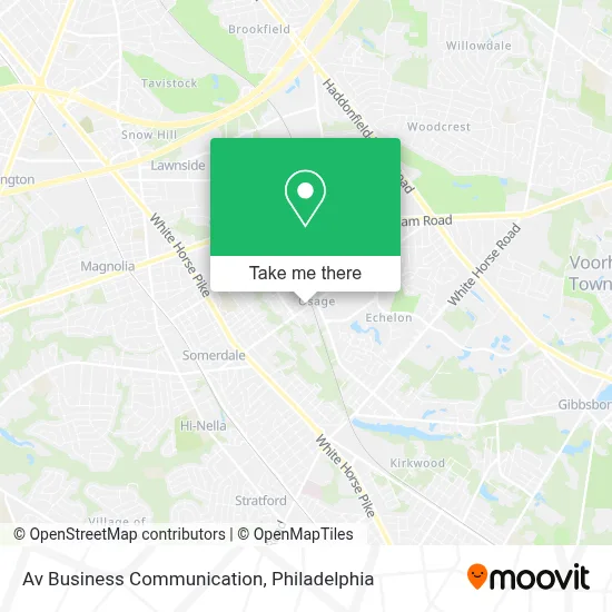 Av Business Communication map