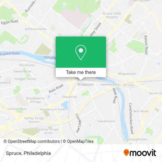 Spruce map