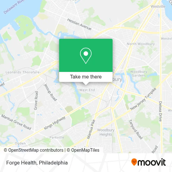 Forge Health map