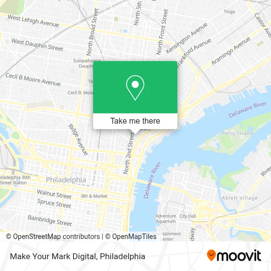Make Your Mark Digital map