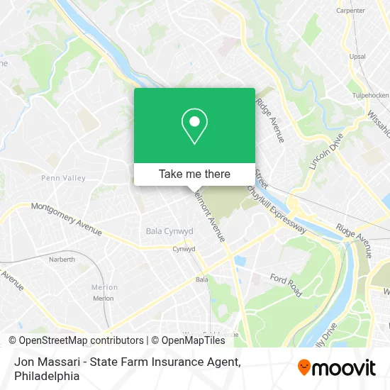 Jon Massari - State Farm Insurance Agent map