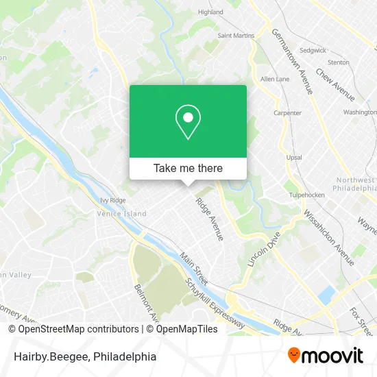 Hairby.Beegee map