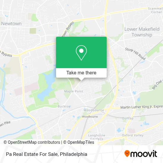Pa Real Estate For Sale map