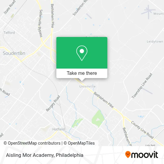 Aisling Mor Academy map