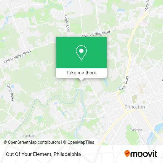 Out Of Your Element map